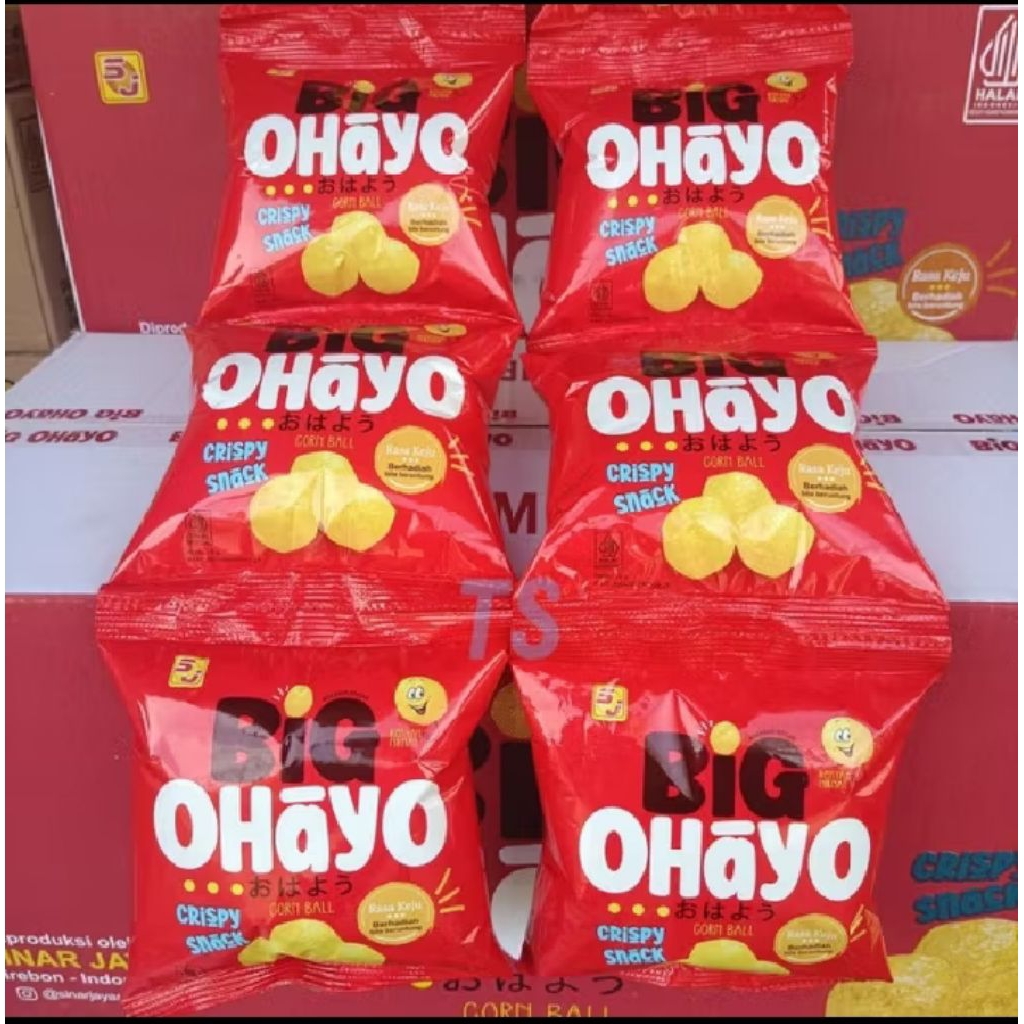 big ohayo snack berhadiah jajan rentengan ohayo