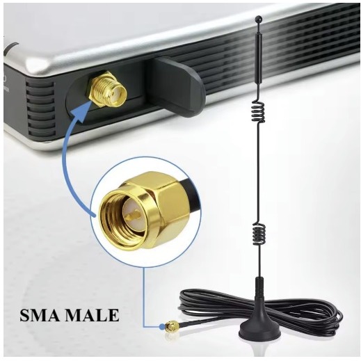 SMARTCOM ~ Antena Spiral Modem Telkomsel ORBIT STAR B310 B311 B312 B315 B525 B593 B525 ZTE MF283U