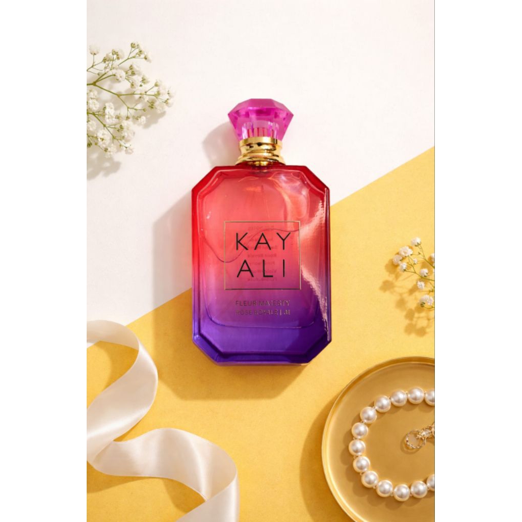 Kayali Vanilla Candy Rock Sugar | Kayali Lovefest Burning Cherry | Kayali Marrakesh in a Bottle Oran