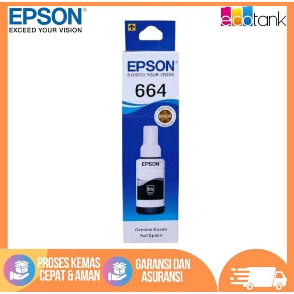 TINTA PRINTER EPSON 664 SERI PRINTER L100 L110 120