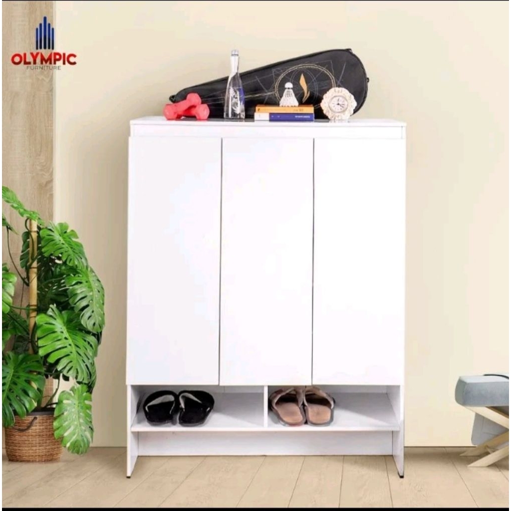 Rak sepatu Olympic Belfast Putih