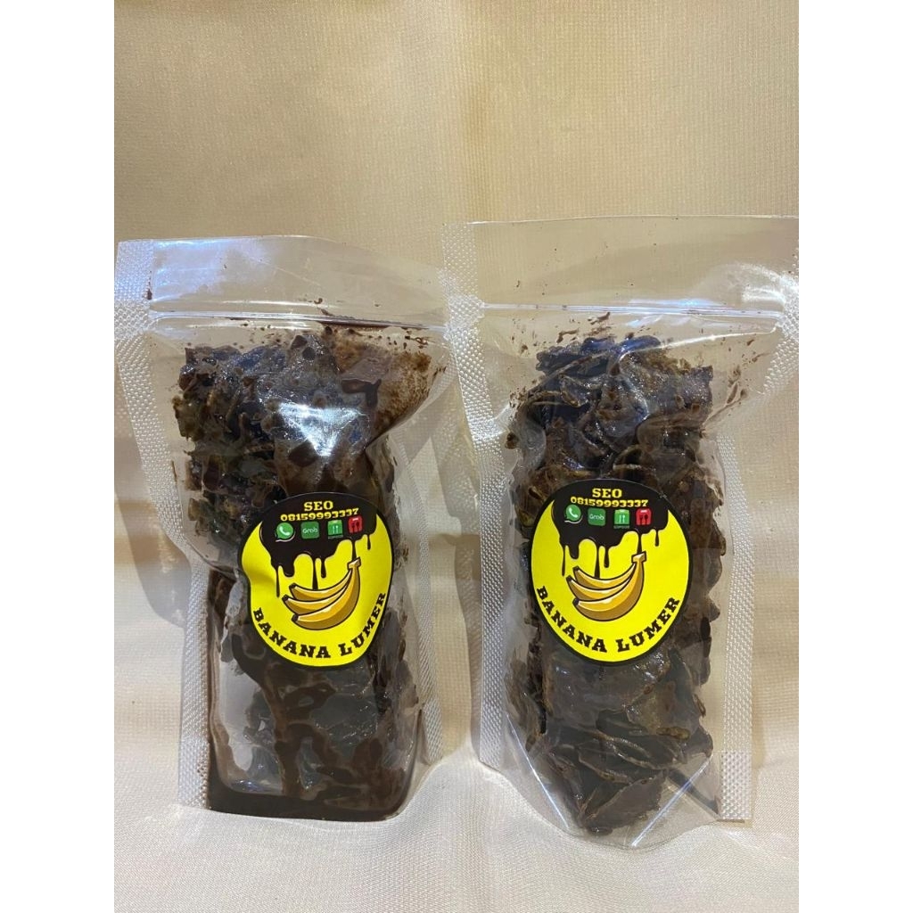 keripik pisang lumer ukuran 100 gram