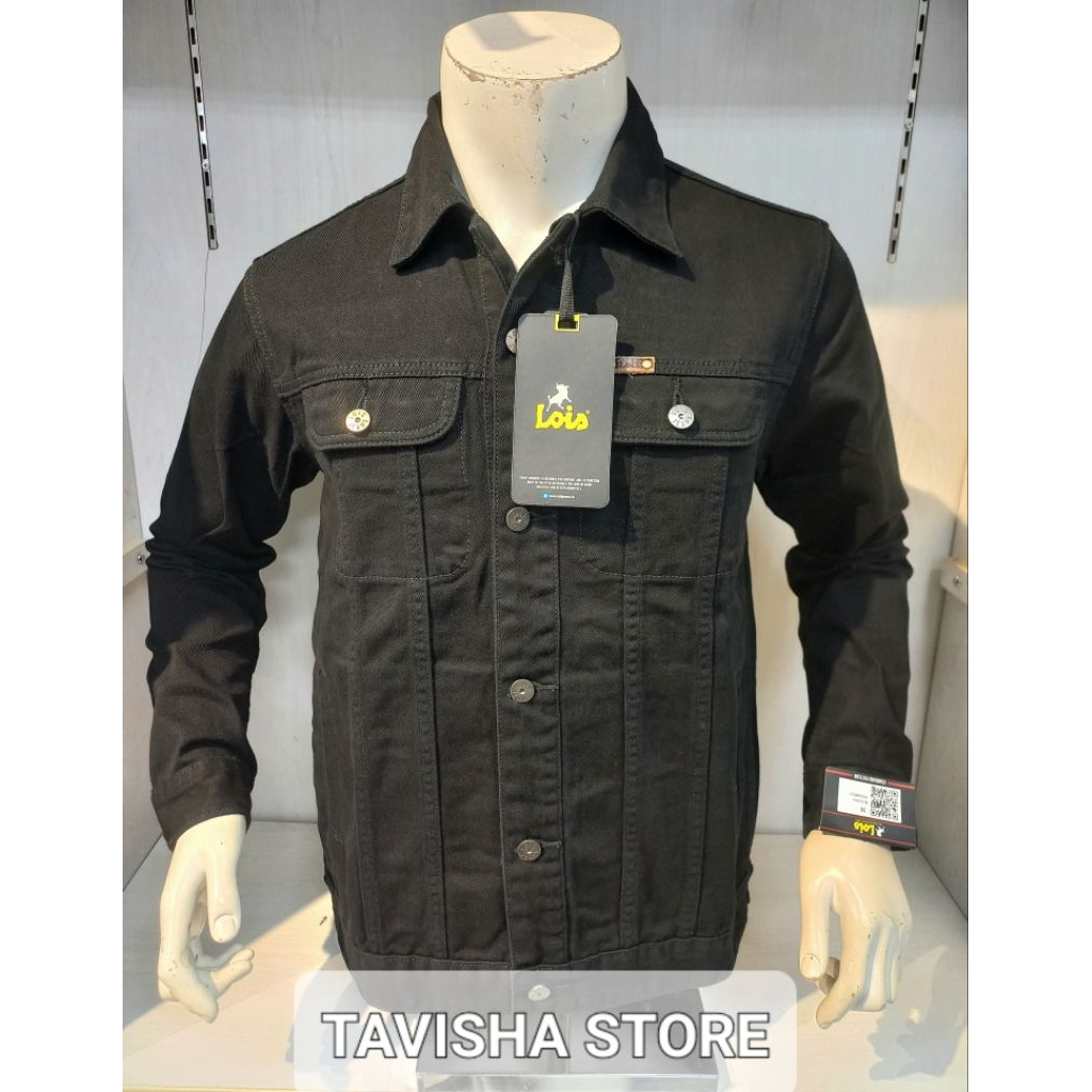 Jaket Denim Pria LOIS Original Premium-Regular Fit Stylish Casual Cowok | DiJamin Ori 100% Best Sell