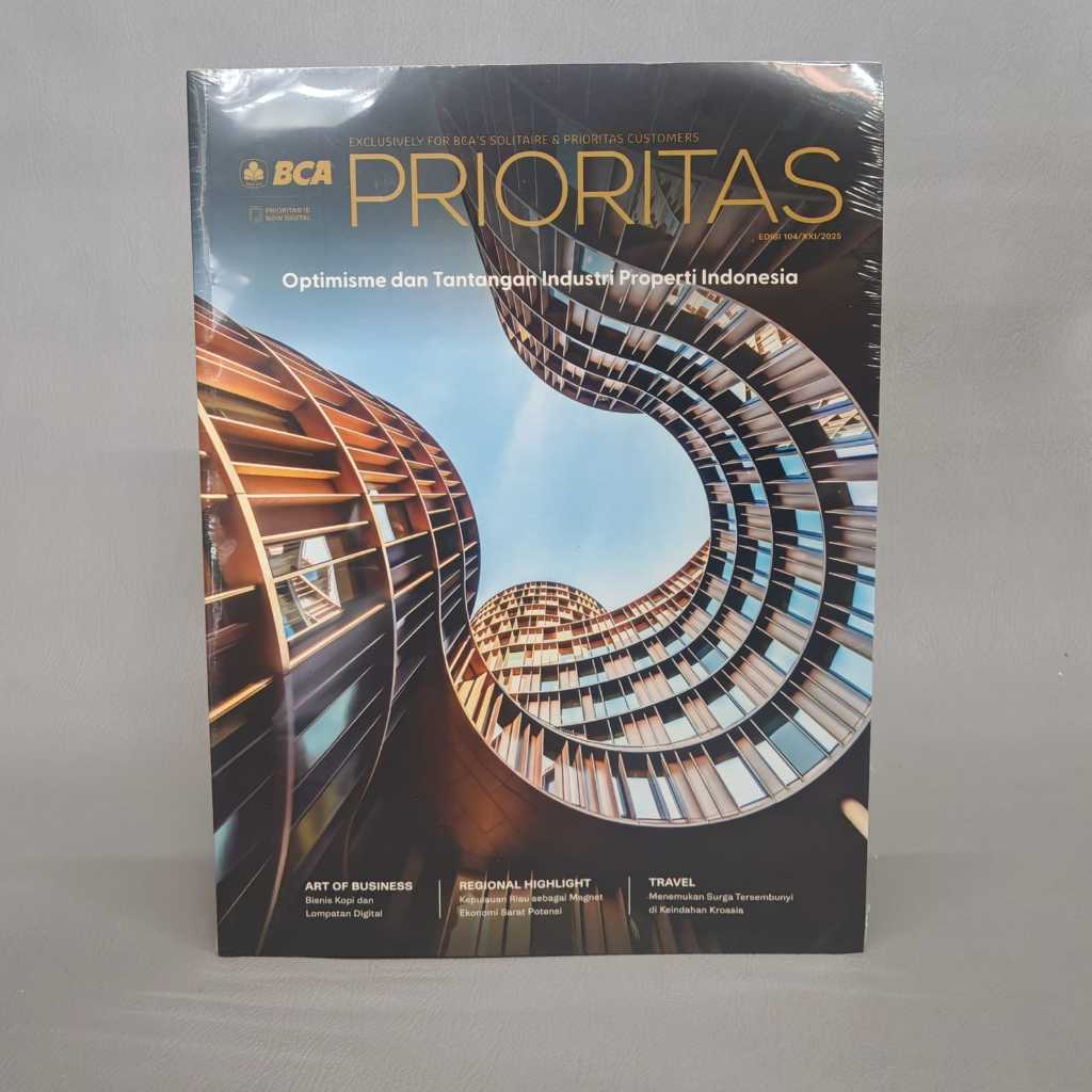 MAJALAH BCA PRIORITAS TAHUN 2025 REALPICT STOCK TERBATAS