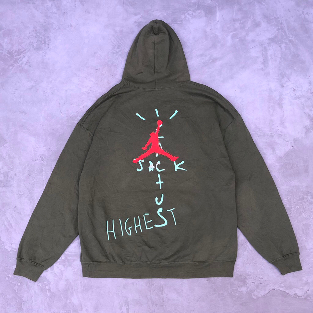 HOODIE NIKE AIR JORDAN TRAVIS SCOTT x CACTUS JACK