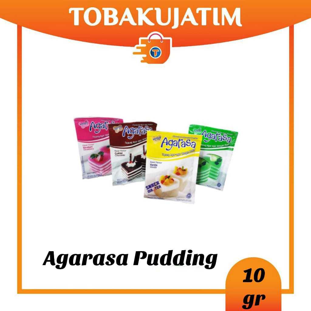 (1 PCS) AGARASA Puding Coklat 10gr