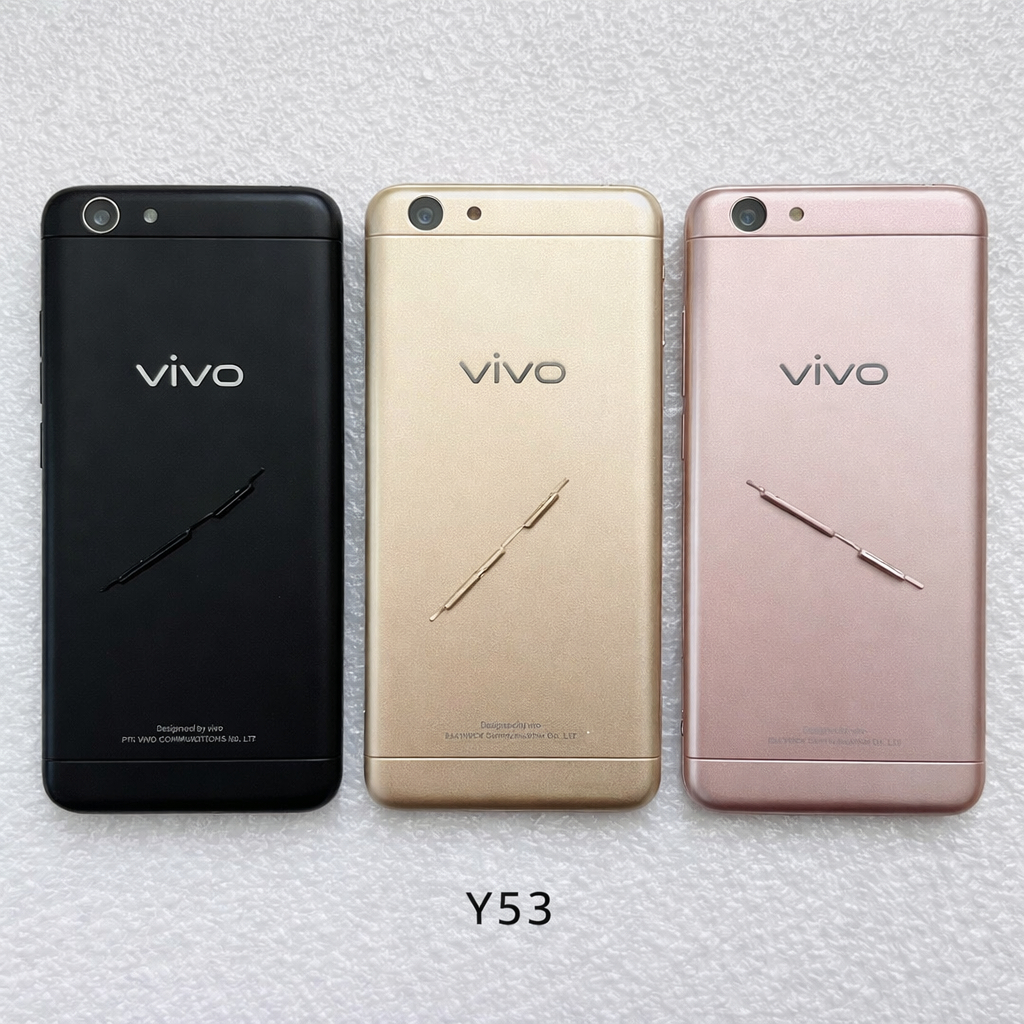 Backdor Housing HP Vivo Y53 1606A Bekdor Tutup Belakang Kesing + Tombol