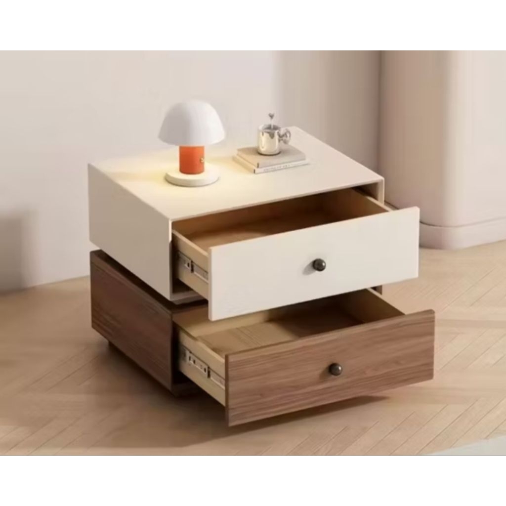 nakas 2 laci / nakas minimalis / nakas 2 susun .kualitas siap bersaing