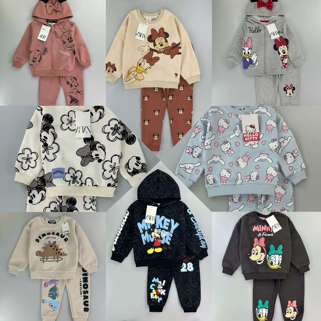 Zara HM - Set Sweater Boy Girl @Lokakala.id