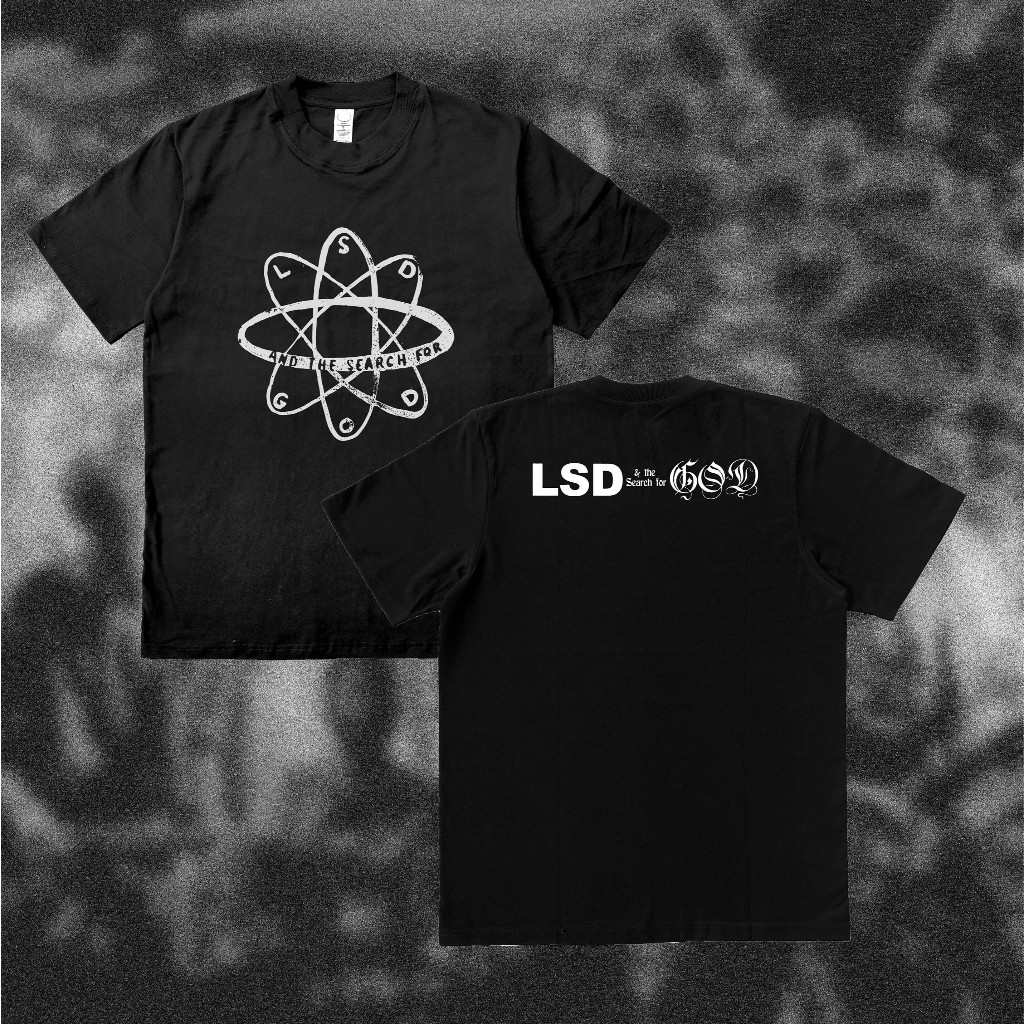 LSD and the Search for God Heavyweight 16s - Kaos Band merch heavy Cotton Combed Bootleg