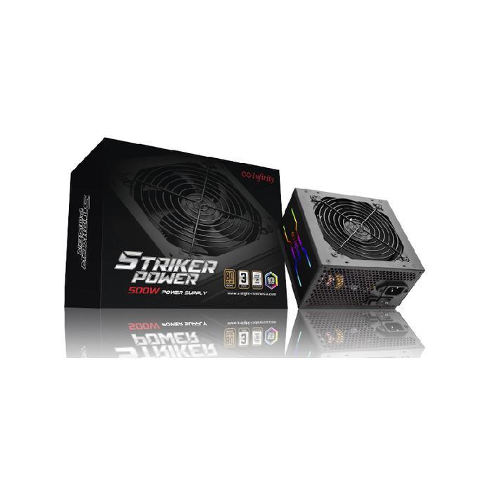 Infinity Striker Power 500 Watt RGB PSU PC