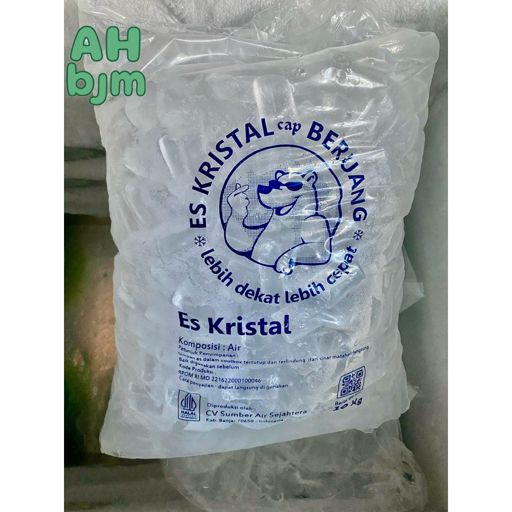 khusus instan es batu kristal cap beruang 10 kg