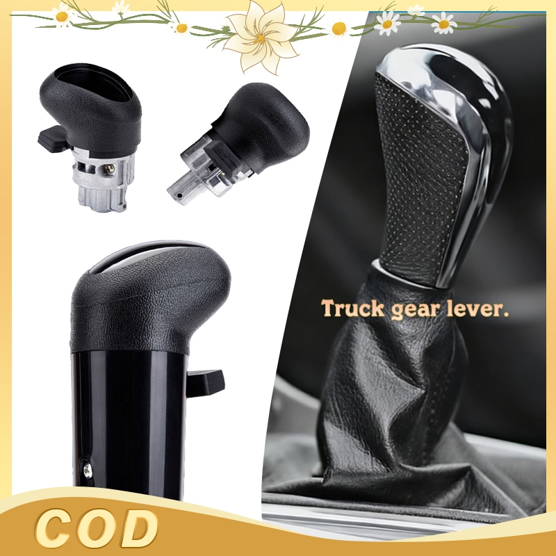 —Gear Shift Knob— Untuk Truk Plastik Hitam Model A6909 Grip Nyaman Awet Untuk Penggunaan Komersial