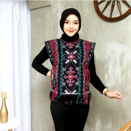 READY stocK TERMURAH TERLENGKAP ROMPI TENUN OUTER TENUN TORA VEST NTT KALIMANTAN