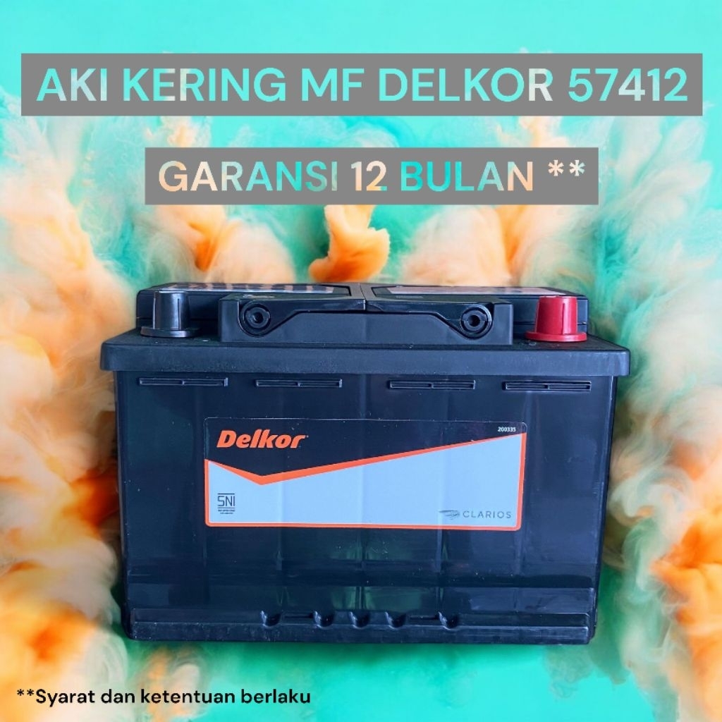 Aki Mobil Innova Reborn Solar / Diesel Fortuner VRZ Diesel Delkor 57412