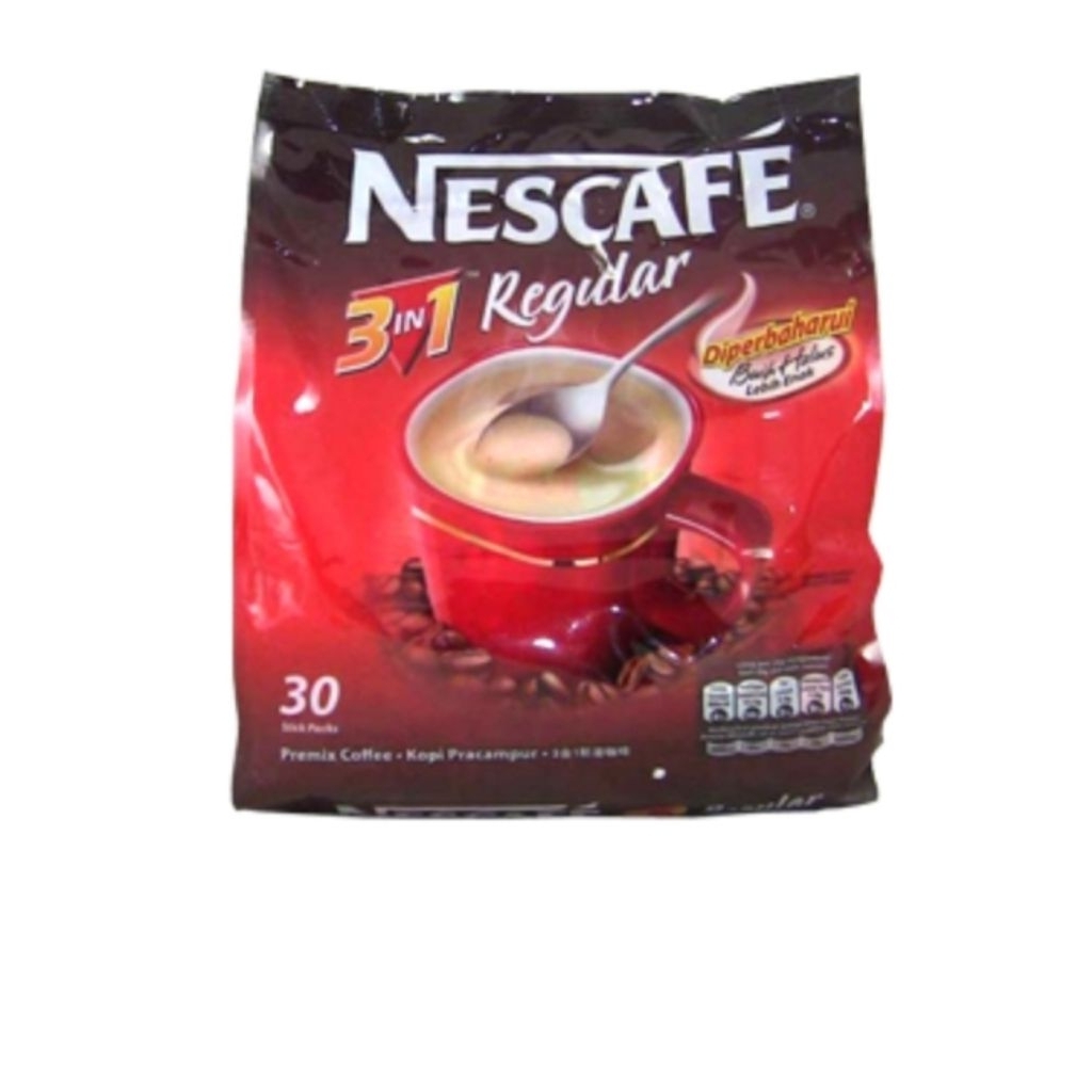 Nescafe 3 in 1 Kopi Instan Praktis 30 Sachet - Original