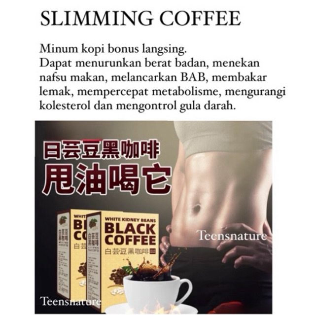 SLIMMING COFFEE PENANG kopi pelangsing