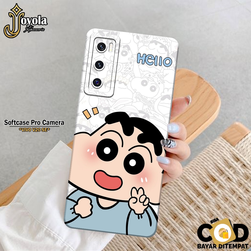 Case Vivo V20 SE Casing Hp Vivo V20 SE JOYOLA Case Kartun Kesing Vivo V20 SE Silikon Cover Pro Camer