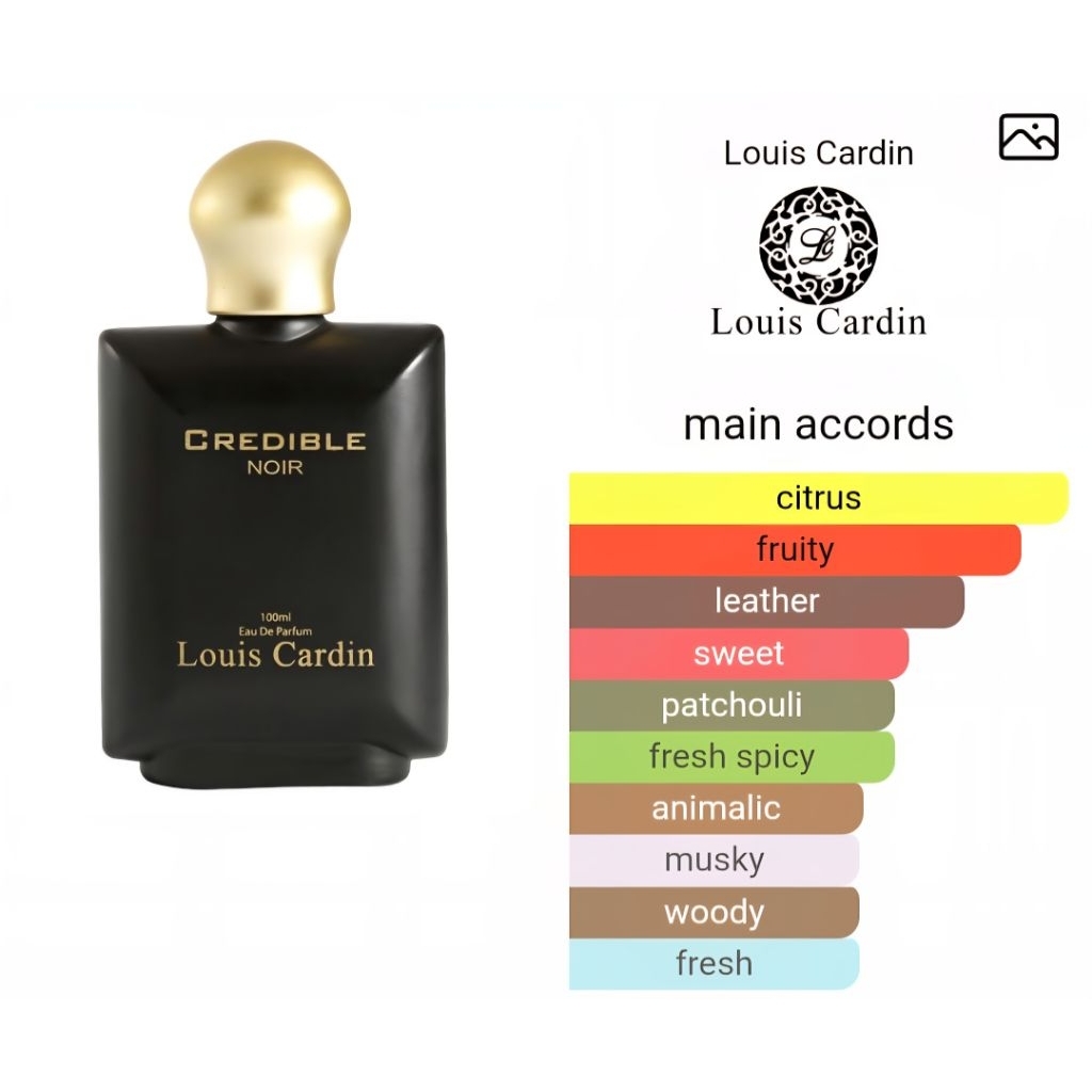LOUIS CARDIN CREDIBLE NOIR PARFUME