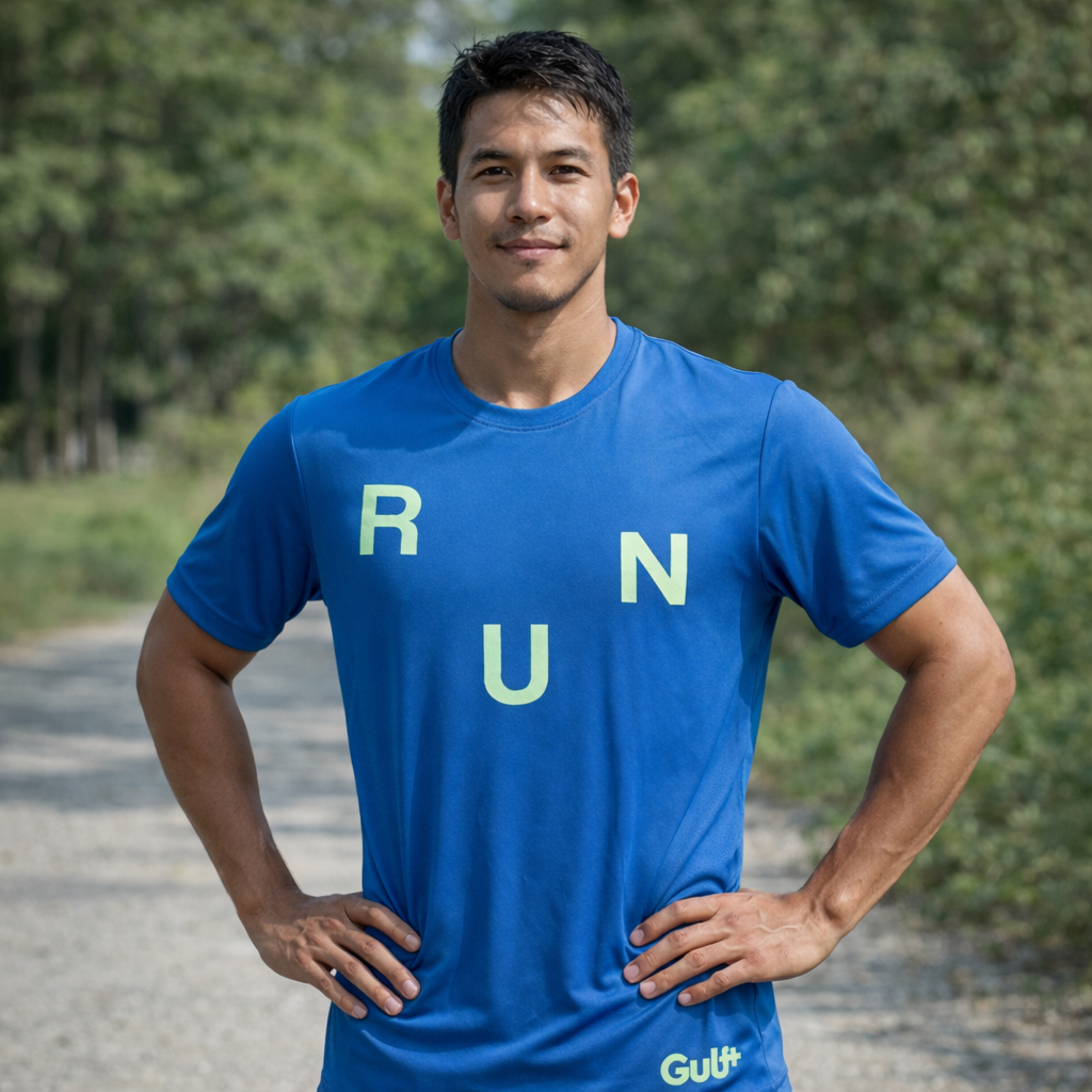 GULF - Jersey Running Series Run Biru