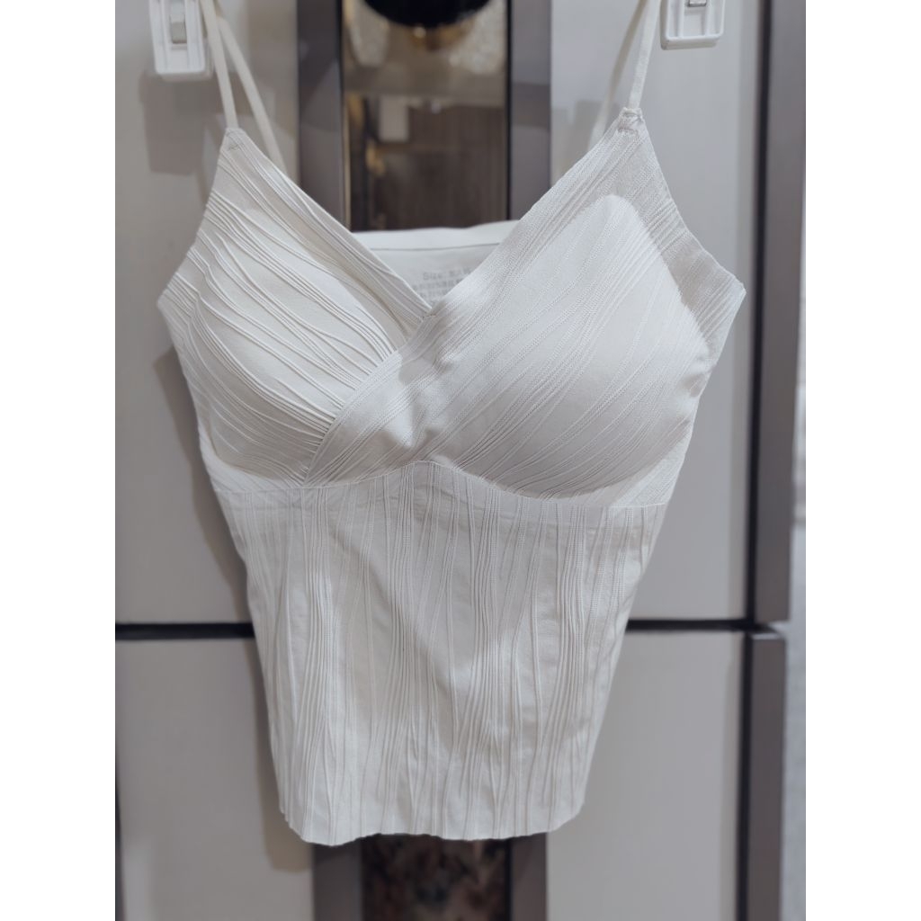 Tanktop Crop BW Preloved