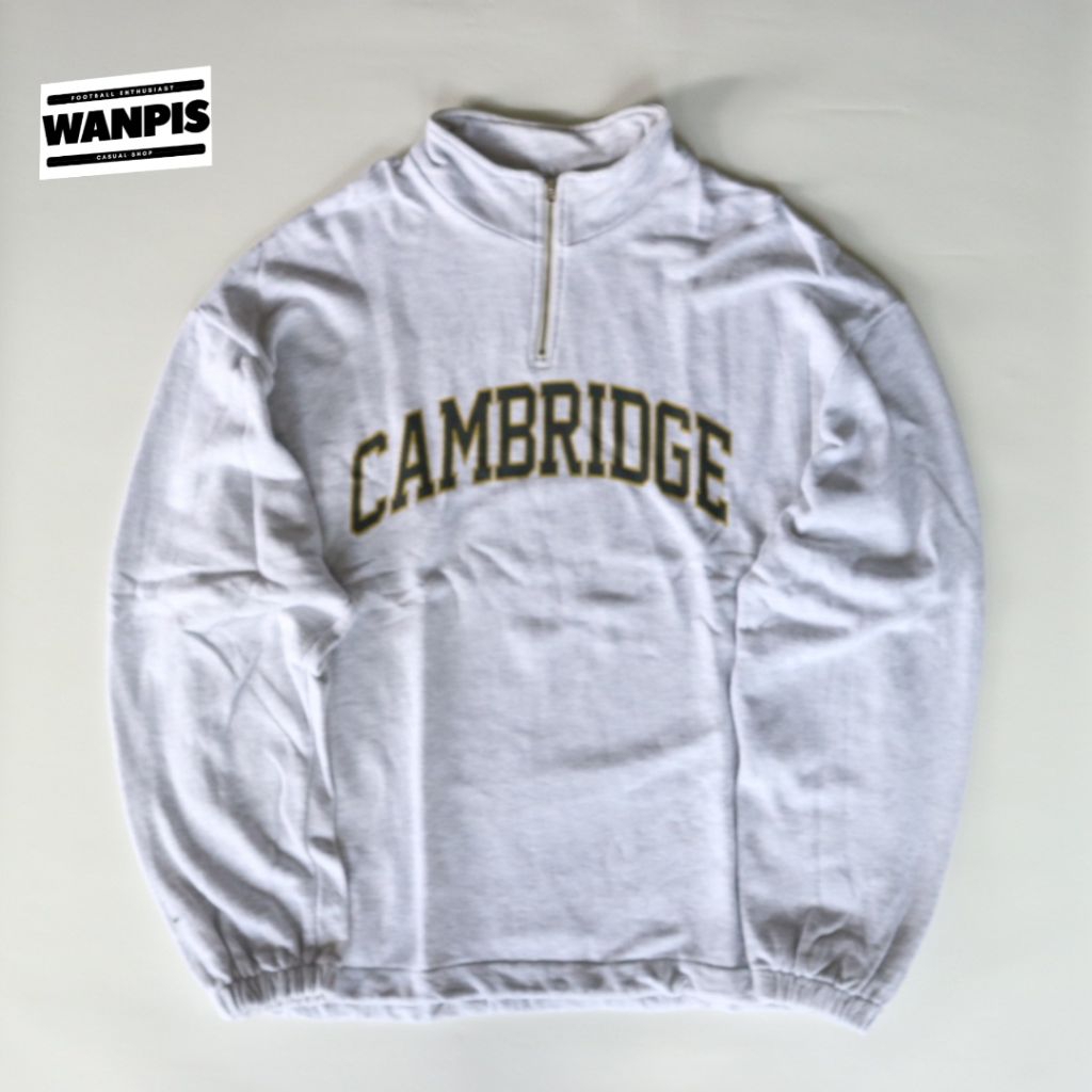 crewneck half zip w&p house