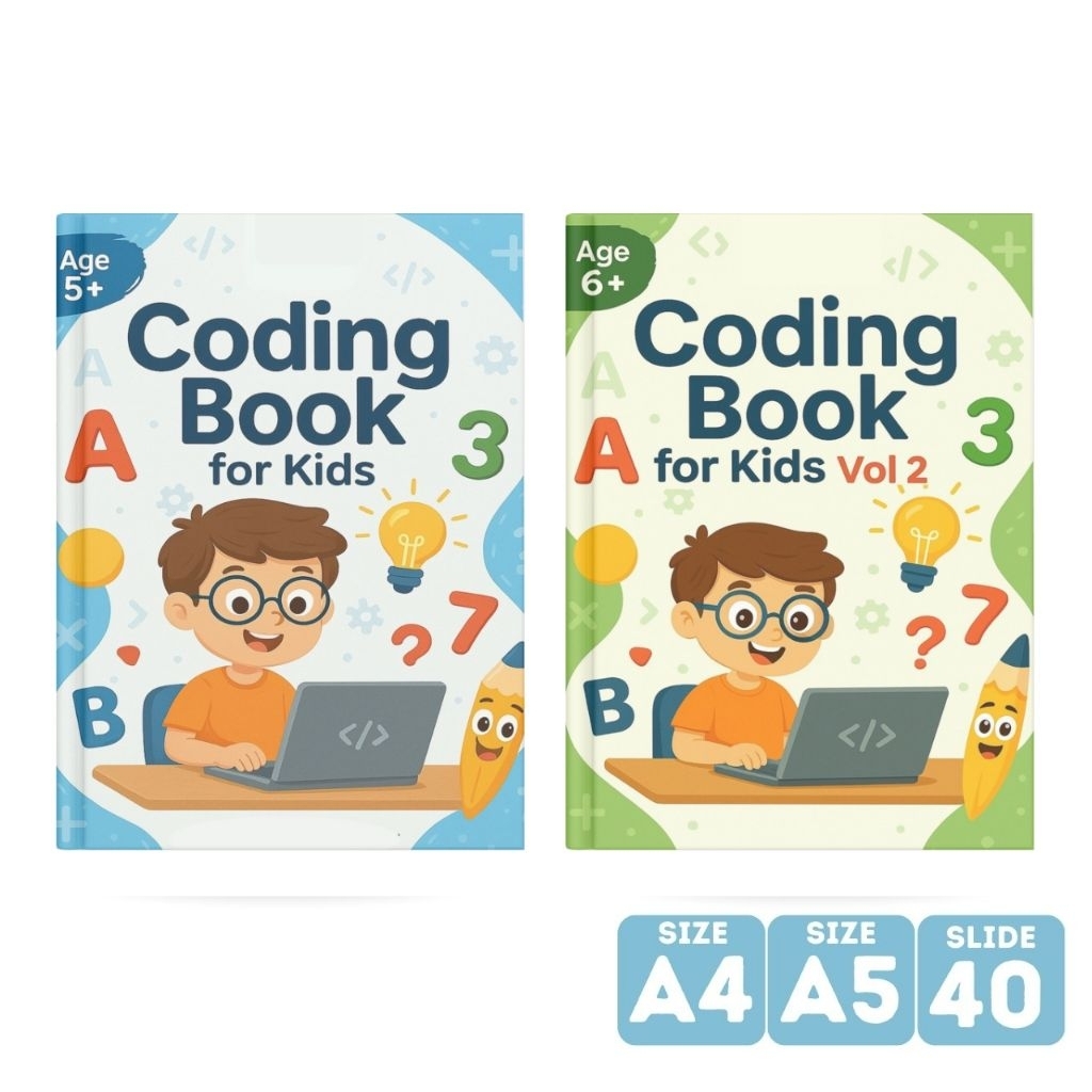 coding for kids | Buku coding anak 5 tahun + | Buku belajar coding