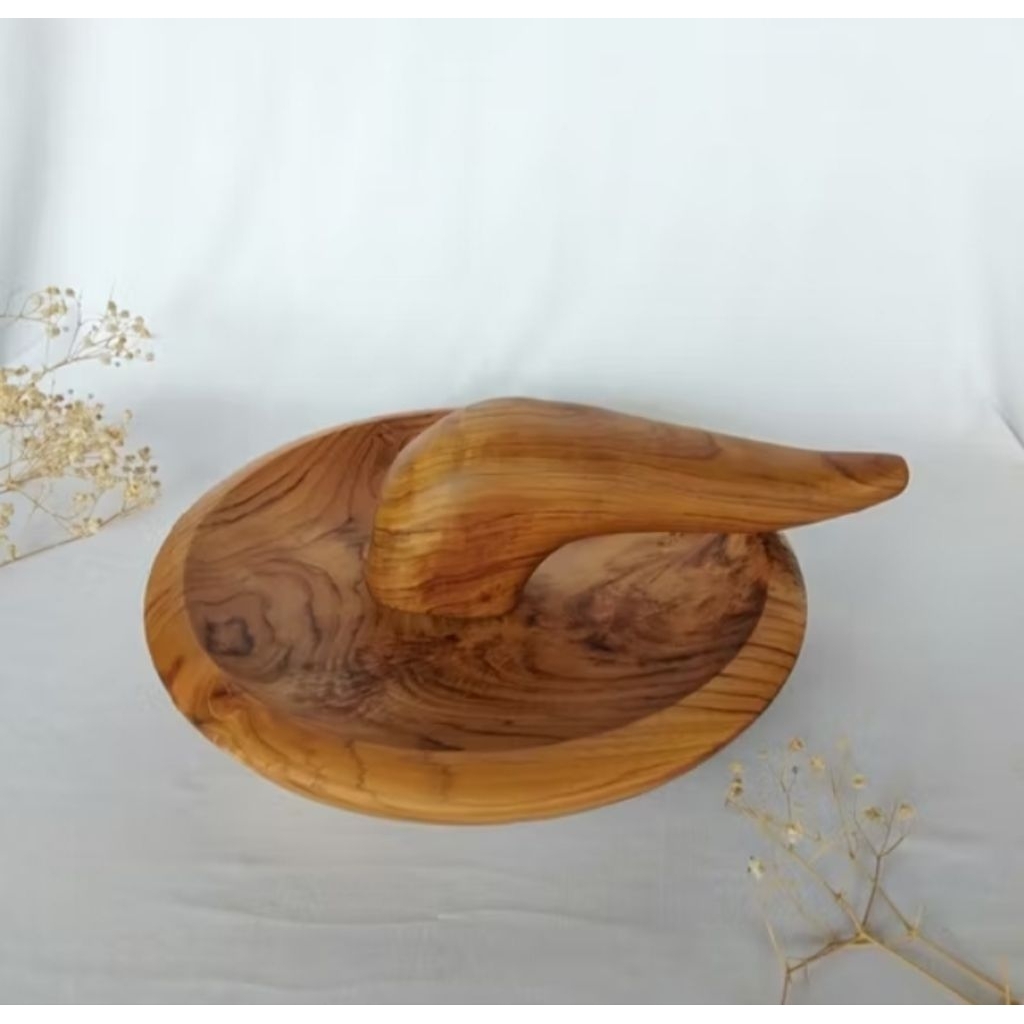 Cobek kayu cobek dari kayu jati cobek minimalis