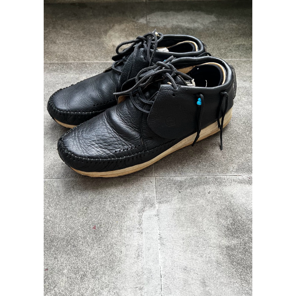 Sepatu Visvim FBT Elk - Black (Used)