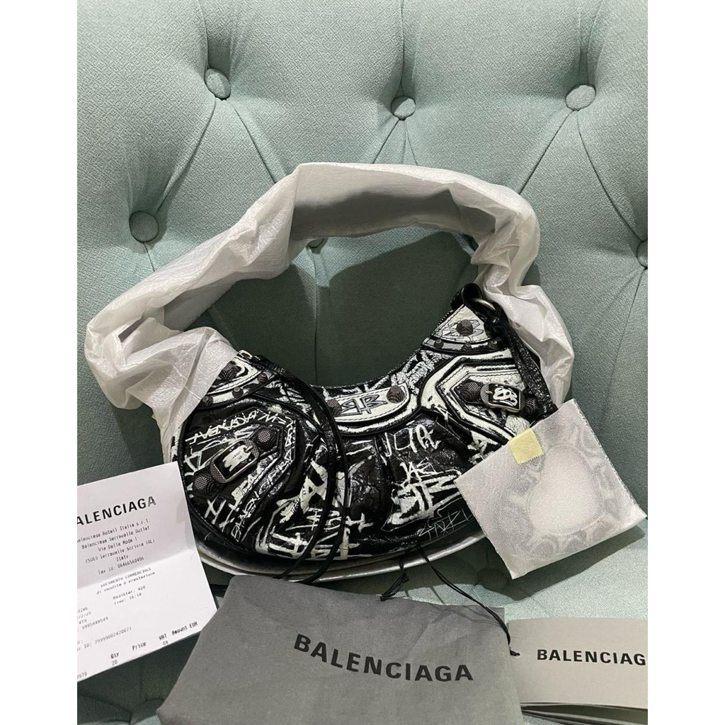 BALEN LE CAGOLE XS GRAFFITI / BLACK