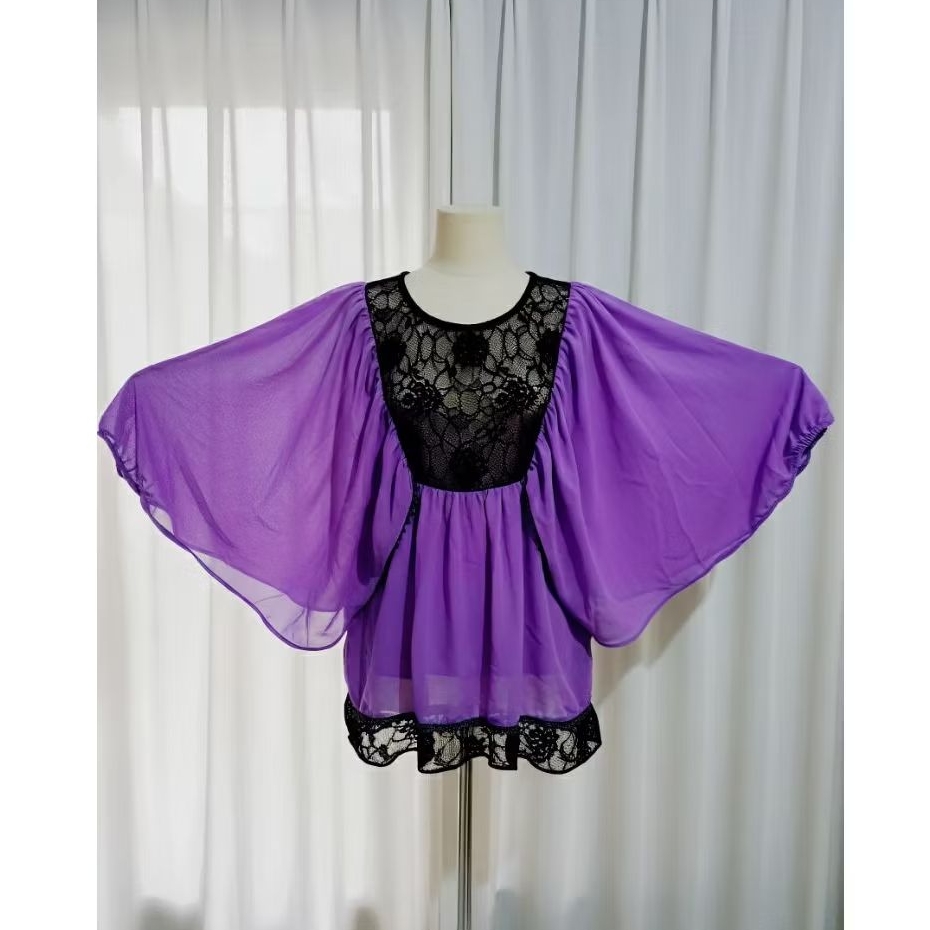 Blouse atasan wanita vintage