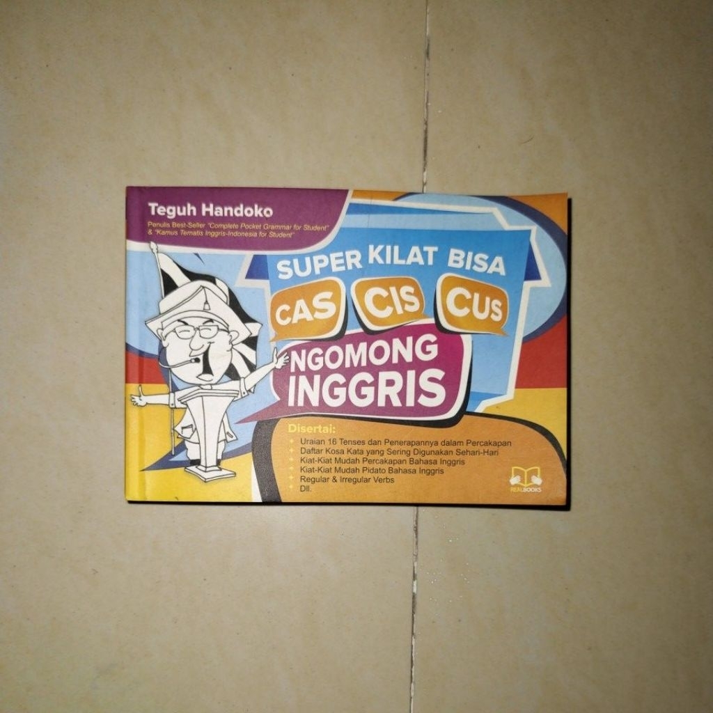SUPER KILAT BISA CAS CIS CUS NGOMONG INGGRIS - TEGUH HANDOKO - BEKAS