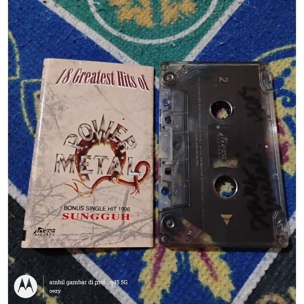 Kaset pita Power Metal - the best hits
