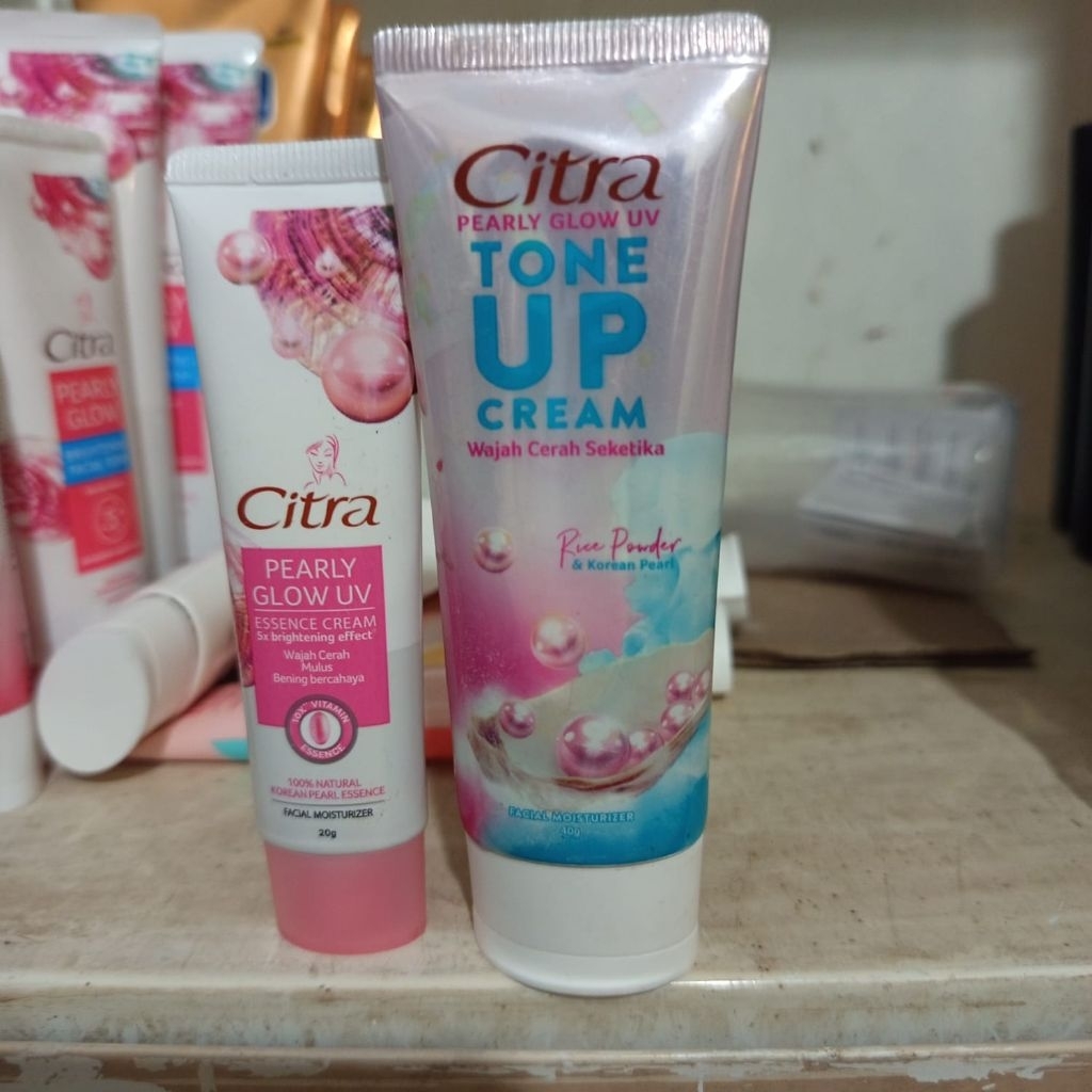 Citra Pearly Glow Up Tone UP40gr/Citra Pearly Glow Cream 20gr