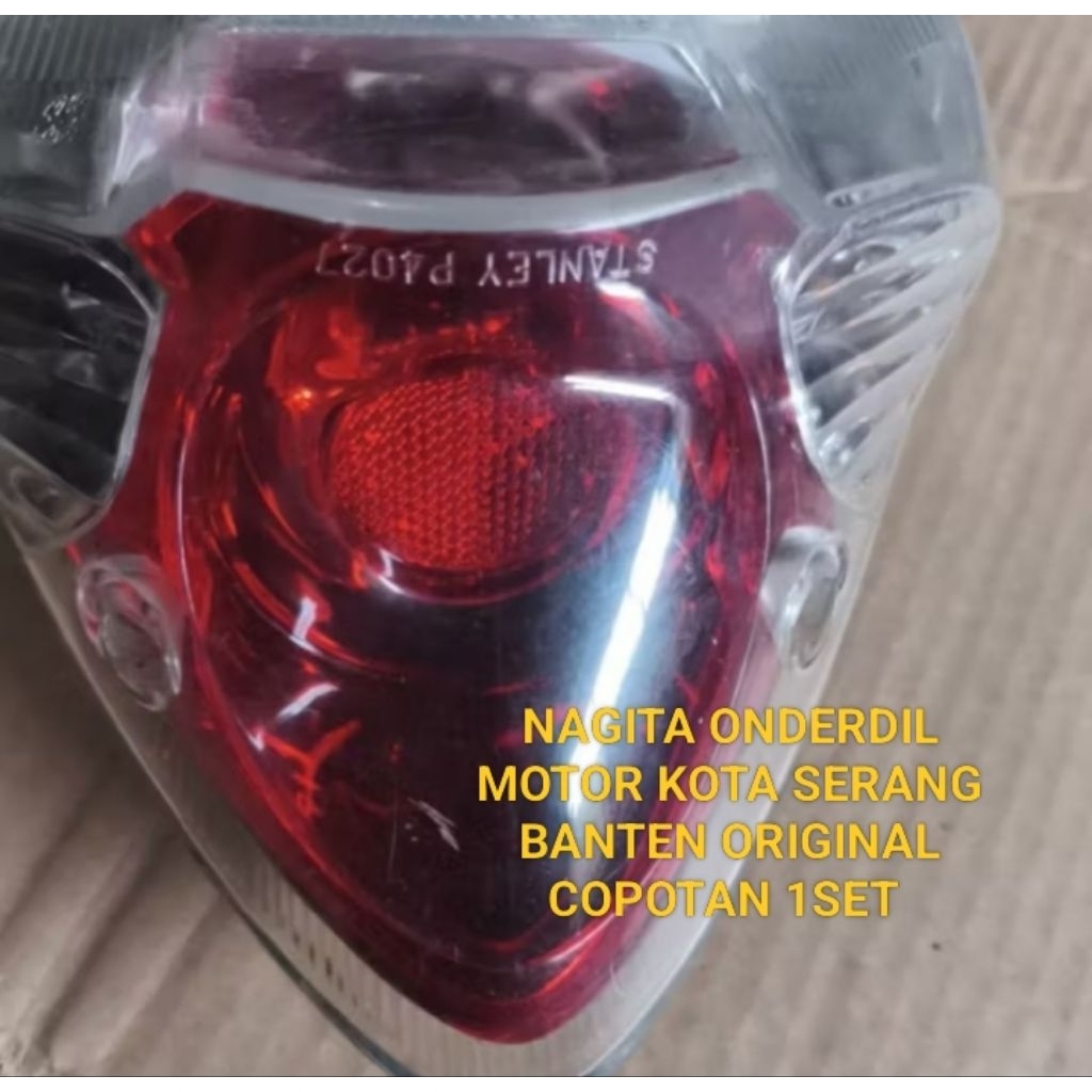 Lampu Rem Belakang Satria Fu Lampu Belakang Stop Satria Fu Karbu Original Copotan