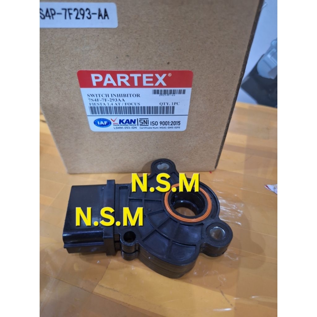 SWITCH INHIBITOR FORD FIESTA 1400CC METIC ATAU FORD FOCUS PARTEX