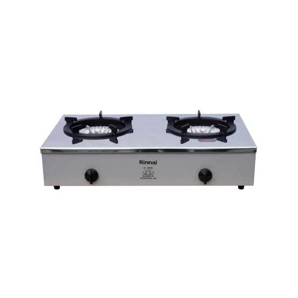 Rinnai Kompor Gas Komersial Api Besar 2 Tungku RI-2RSPN