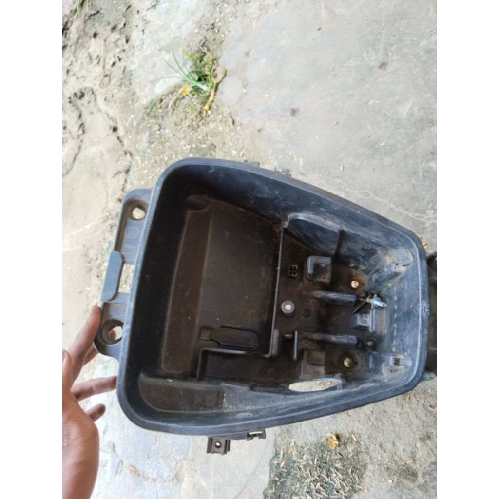 box bagasi Scoopy karbu original copotan