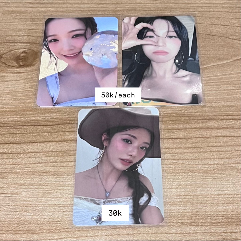 [READY] Fromis_9 Baek Jiheon Park Jiwon Photocards