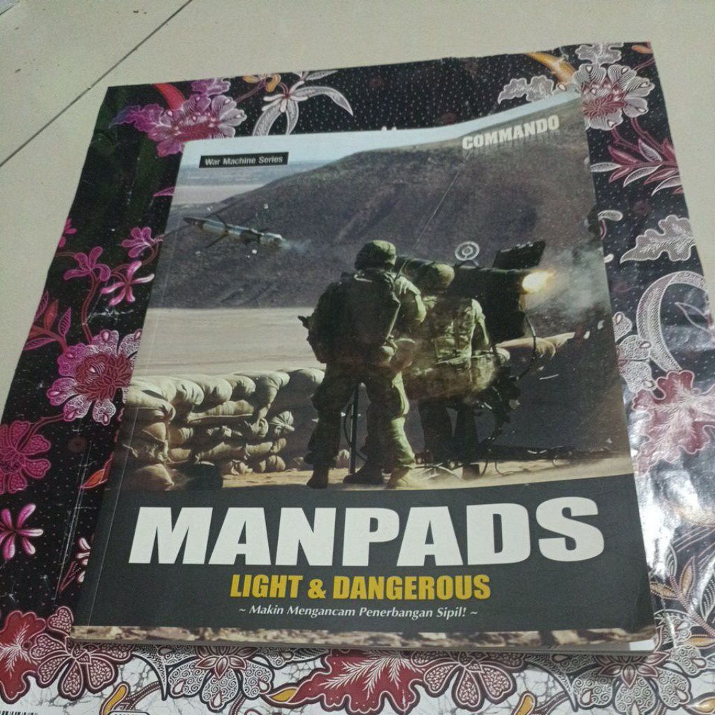 Majalah COMMANDO War Machine series - MANPADS LIGHT & DANGEROUS