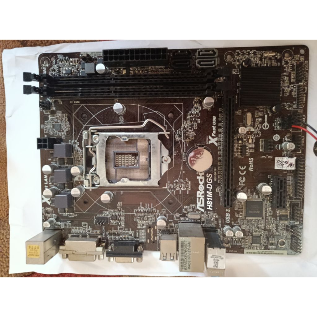 Mainboard asrock h81m-dgs