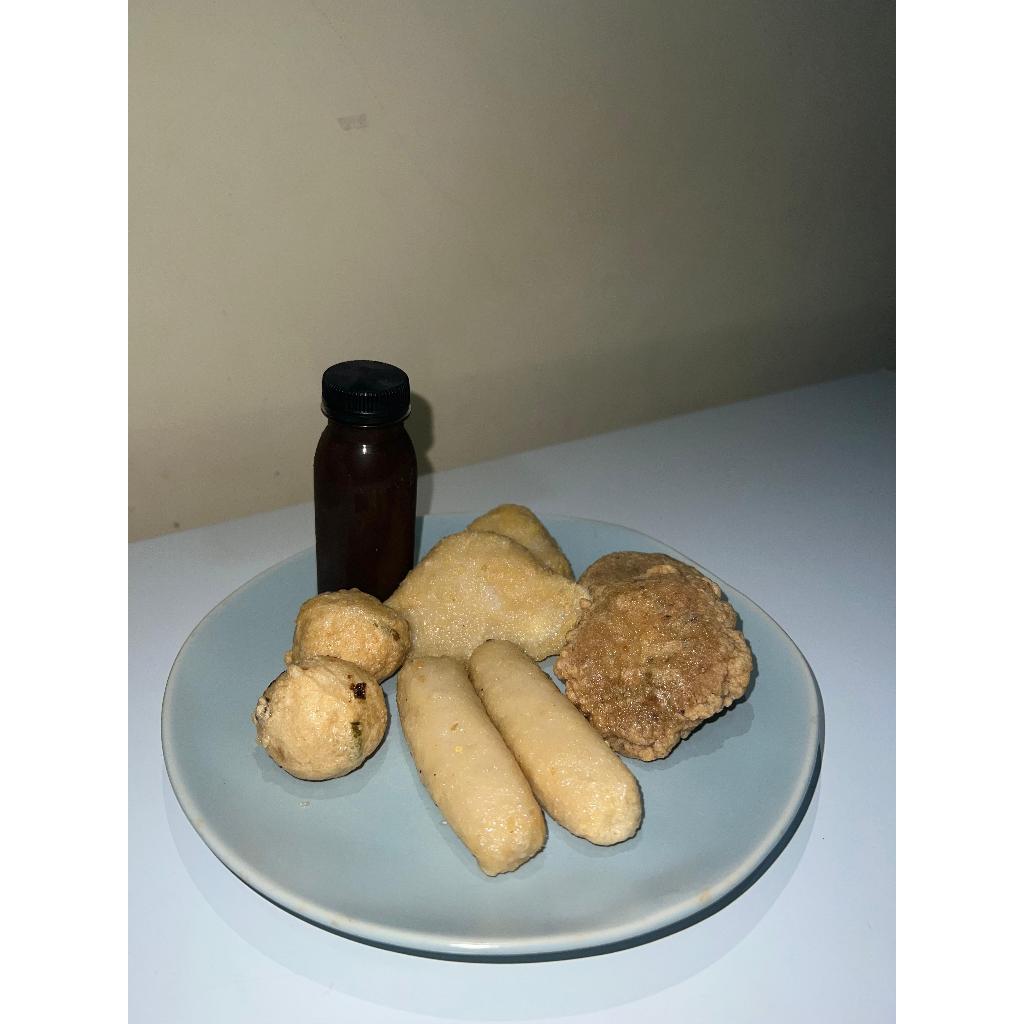 Pempek Palembang Asli Ikan Tengiri/Tenggiri dan Ikan Gabus Pempek Premium Frozen - Bandung