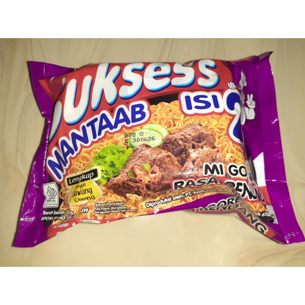 MIE SUKSES ISI 2