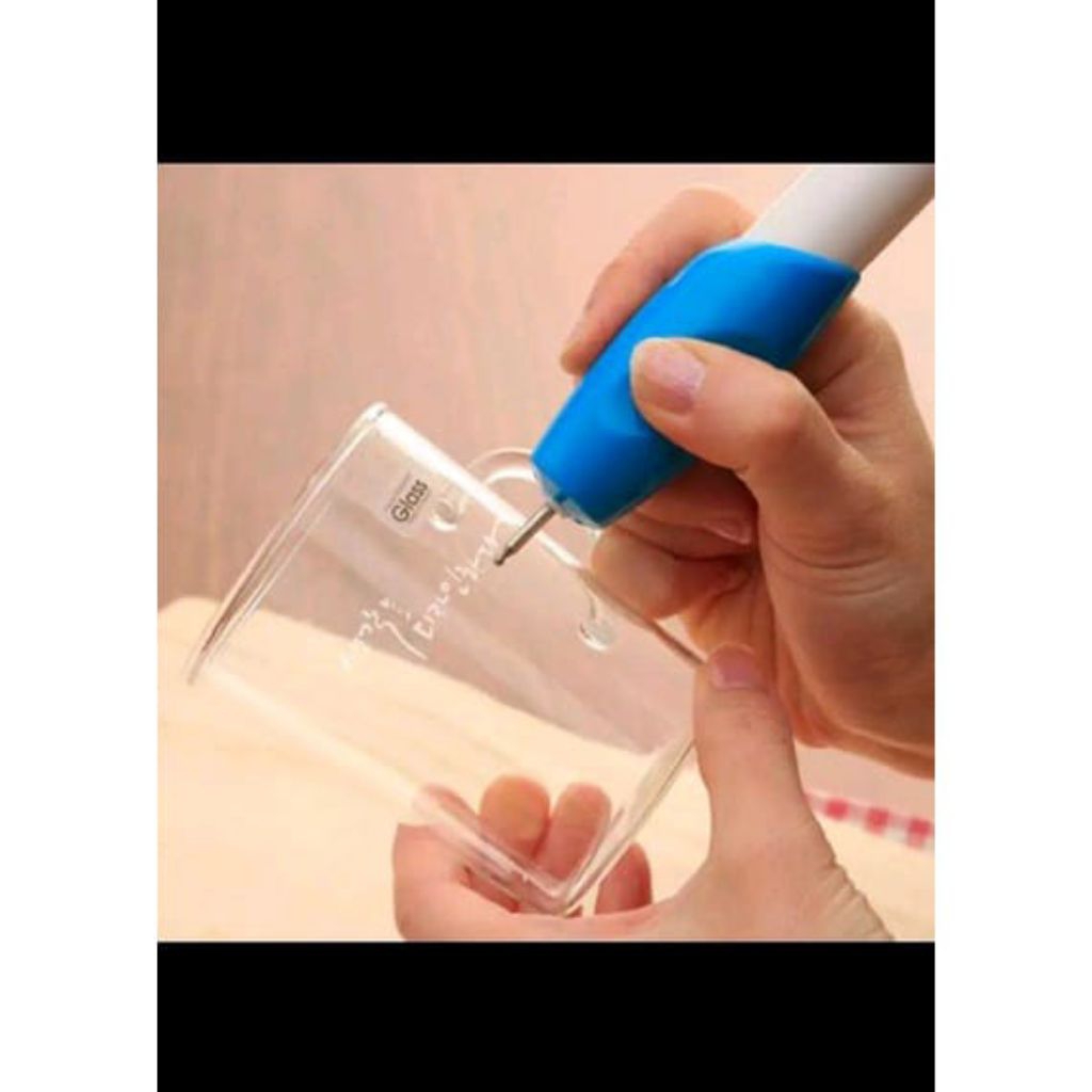 AfivOlshop Alat Ukir Kayu Alat Ukir Engrave Alat Ukir Gelas Piring