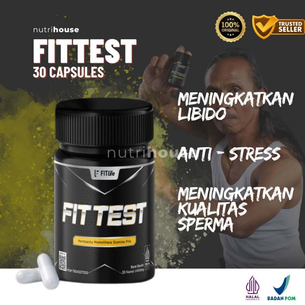 Fitlife FITtest 30 Kapsul TESTO BOOSTER