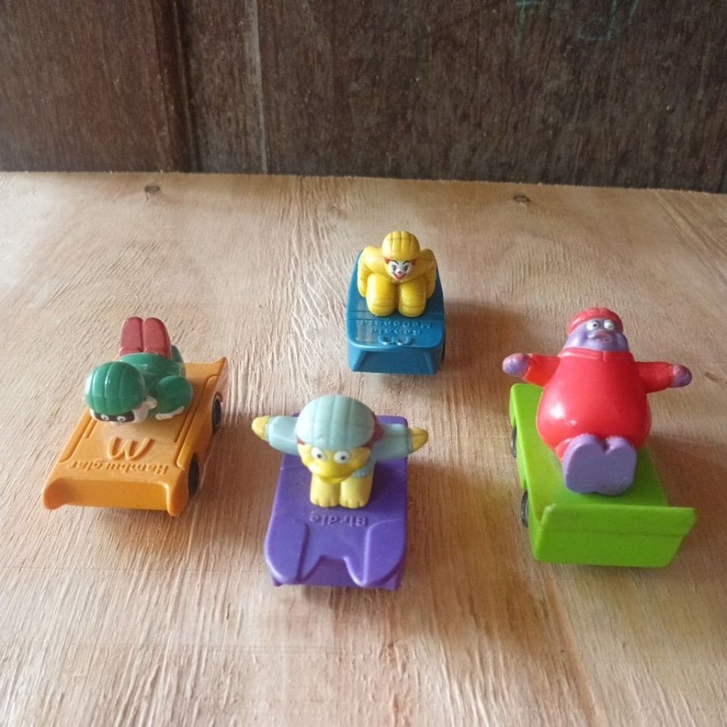 Maskot Mcd Ronald and Friends Meluncur 2000