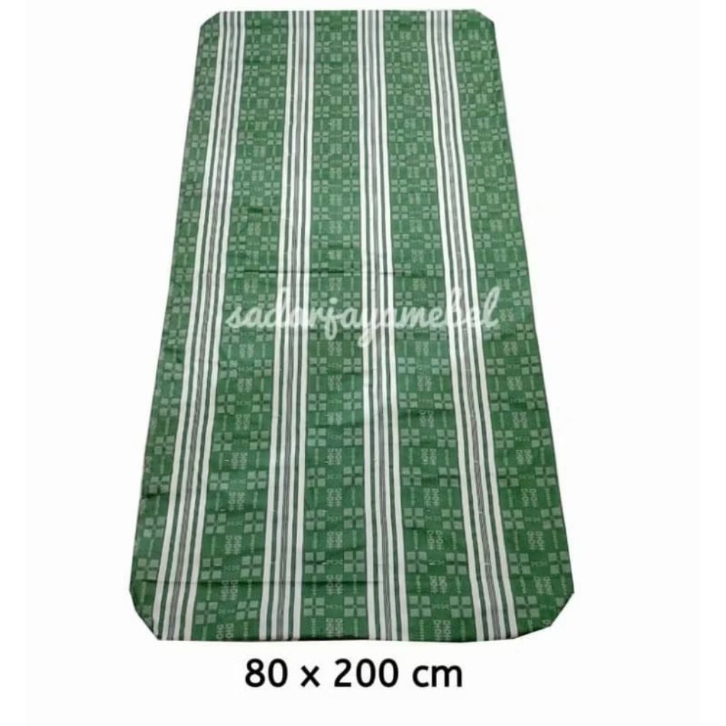 200×80cm tinggi 15,20,25cm urung kasur/sarung kasur katun RRT asli merek lonceng tebal kuat adem awe