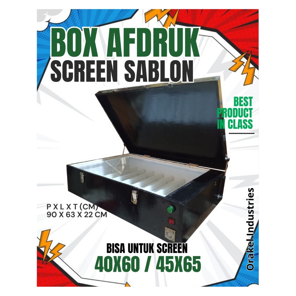 BOX AFDRUK / MEJA AFDRUK SCREEN SABLON FREE ONGKIR SEPULAU JAWA