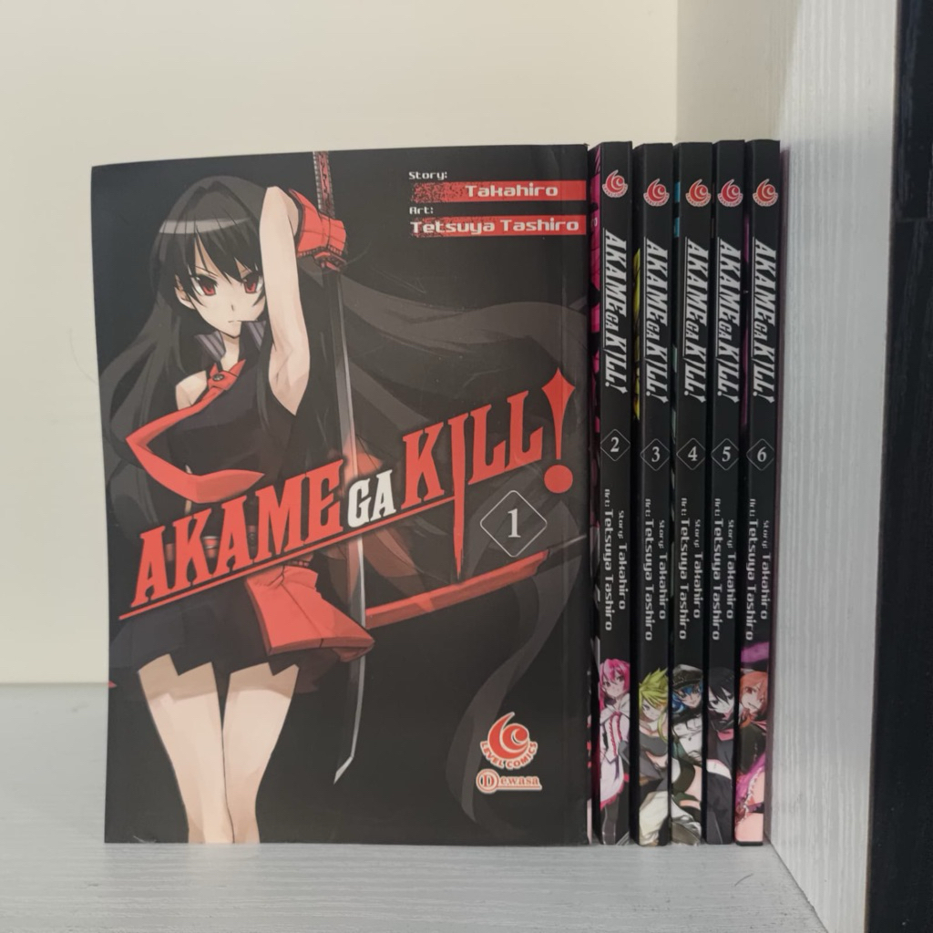 Komik Akame Ga Kill (Vol. 1-6)