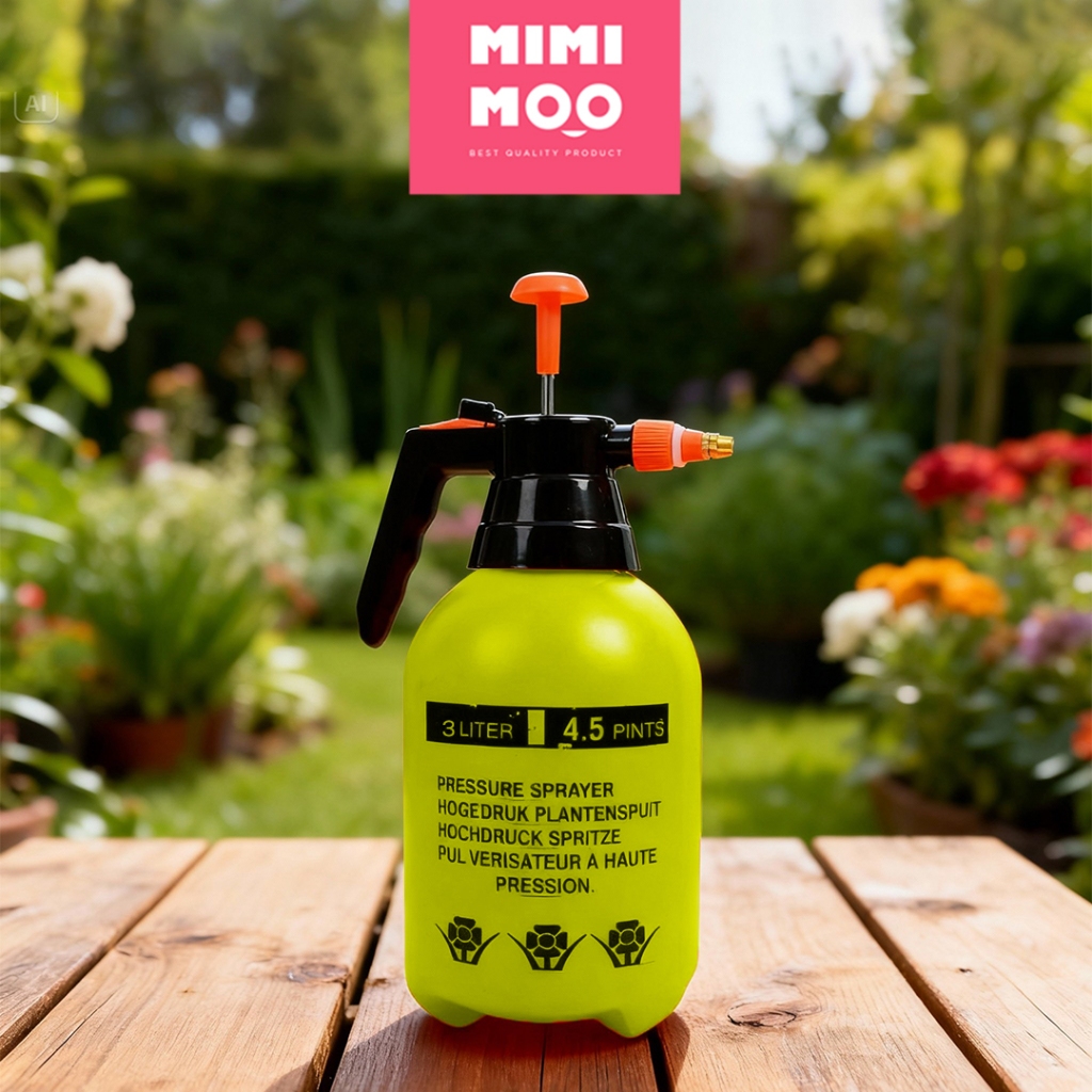 MIMIMOO Pressure Sprayer Manual 3 Liter Tanaman 3 Warna